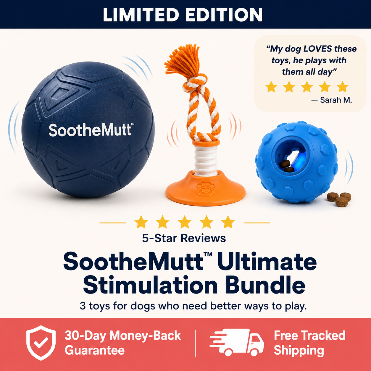SootheMutt™ Ultimate Calm & Play Bundle