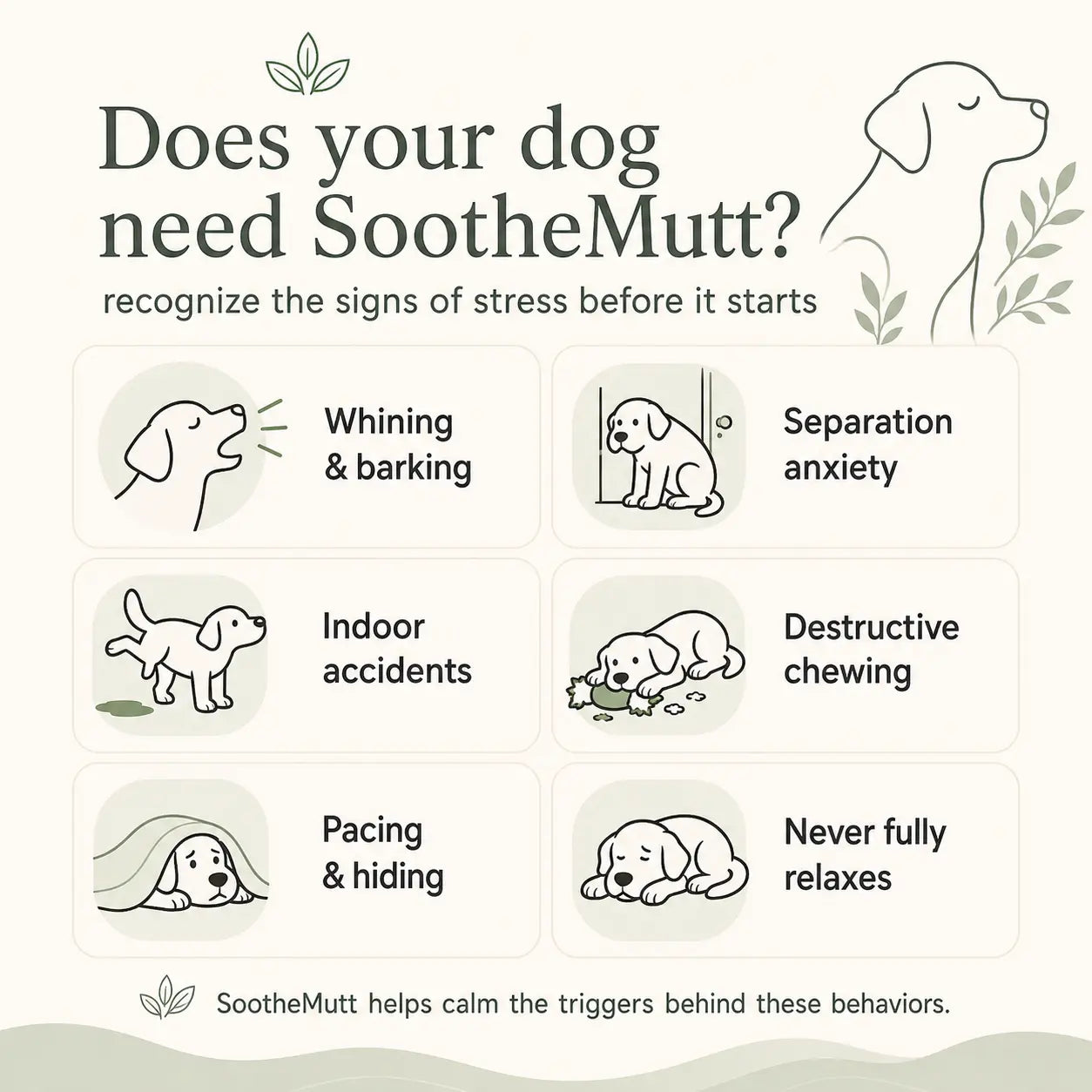 SootheMutt Calming Diffuser — Plug-In Anxiety Relief for Dogs